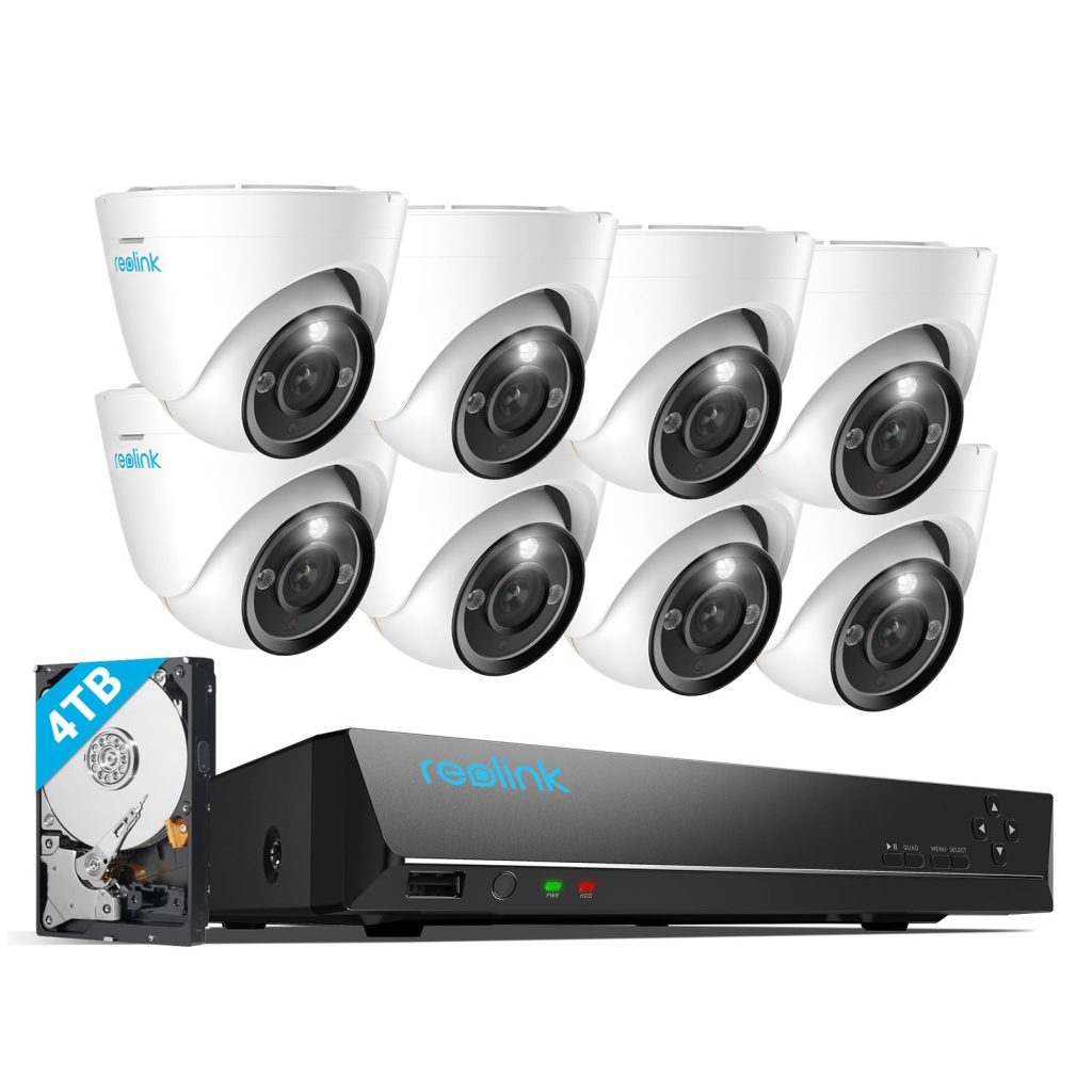 REOLINK 12MP PoE Security Camera System