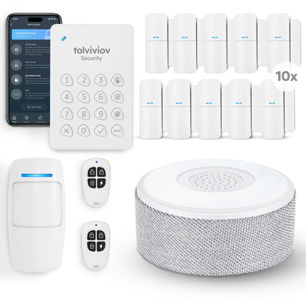 tolviviov Alarm System for Home Security