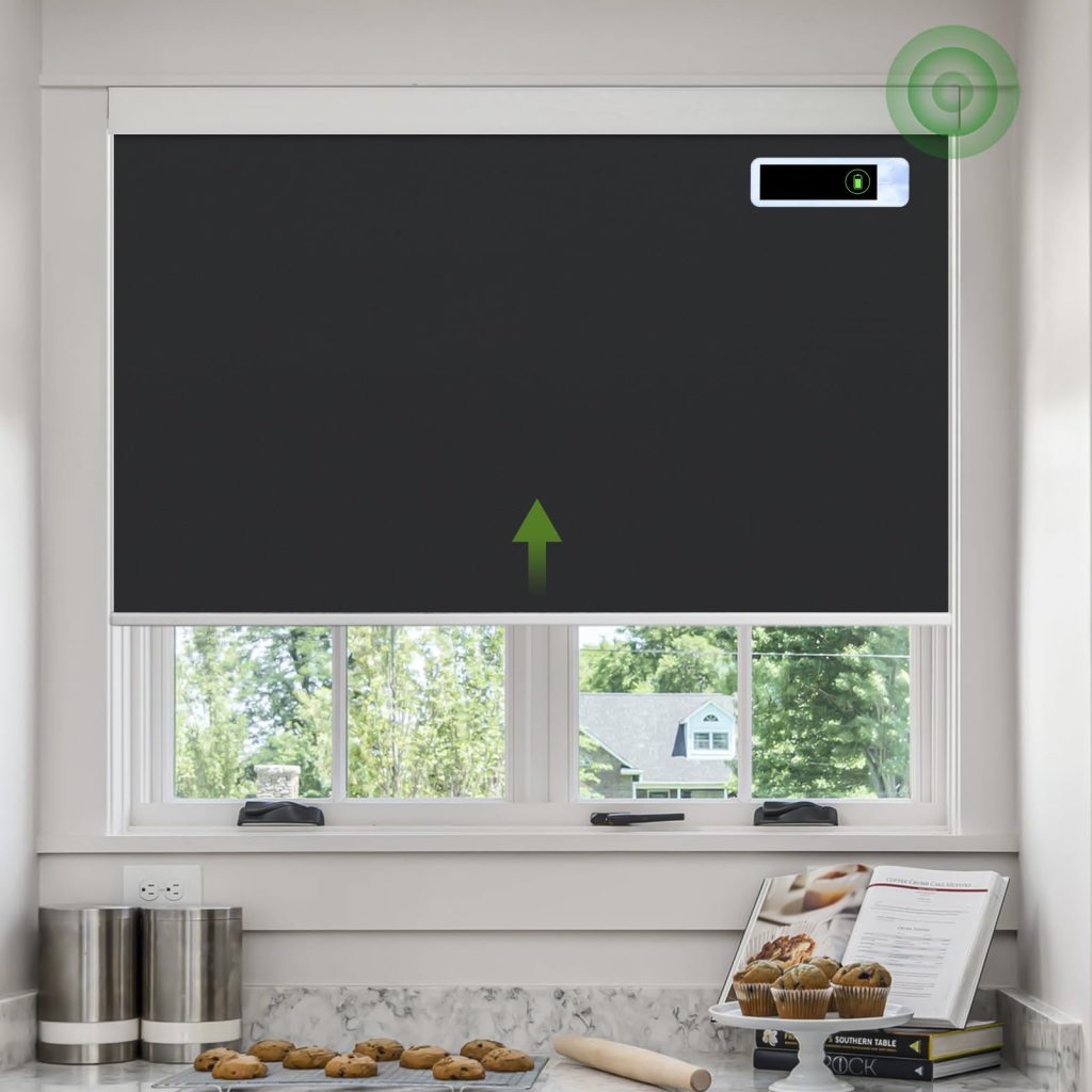 DONGFXK Motorized Blinds with Remote