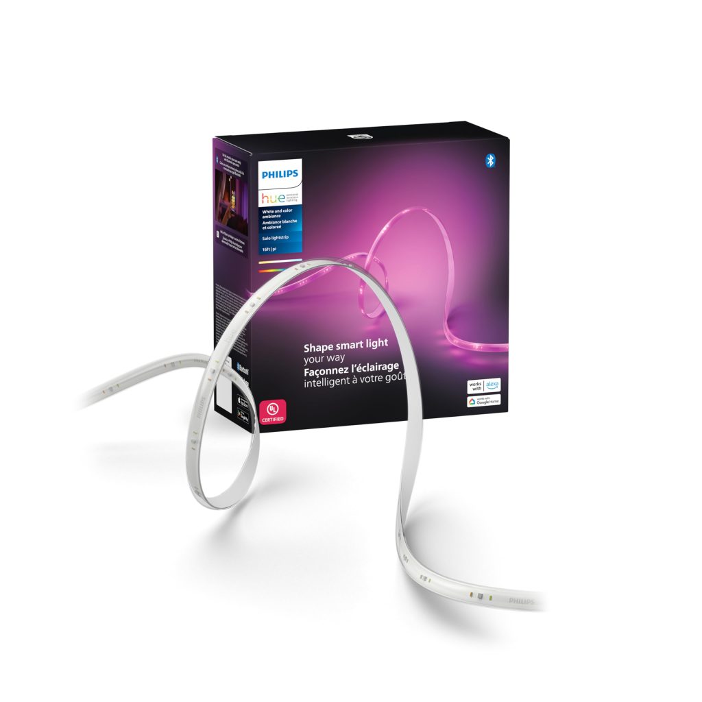 Philips Hue Indoor 10 Ft Smart LED Solo lightstrip Base Kit