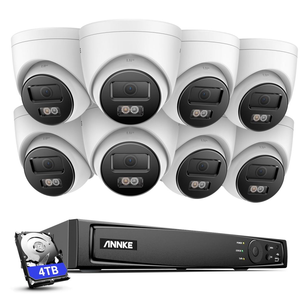 ANNKE 16CH 4K PoE Security Camera System