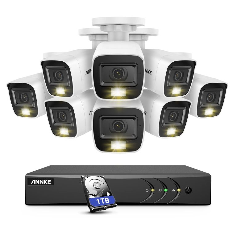 ANNKE Home Wired Camera Security System with Audio