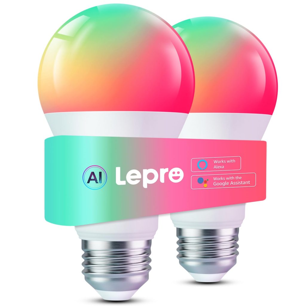 Lepro B2 AI Smart Light Bulbs