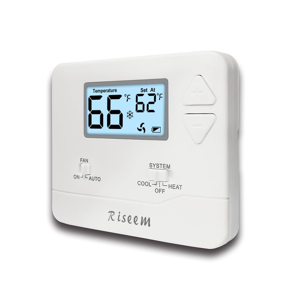 Non-Programmable Thermostat for Home Single-Stage Systems