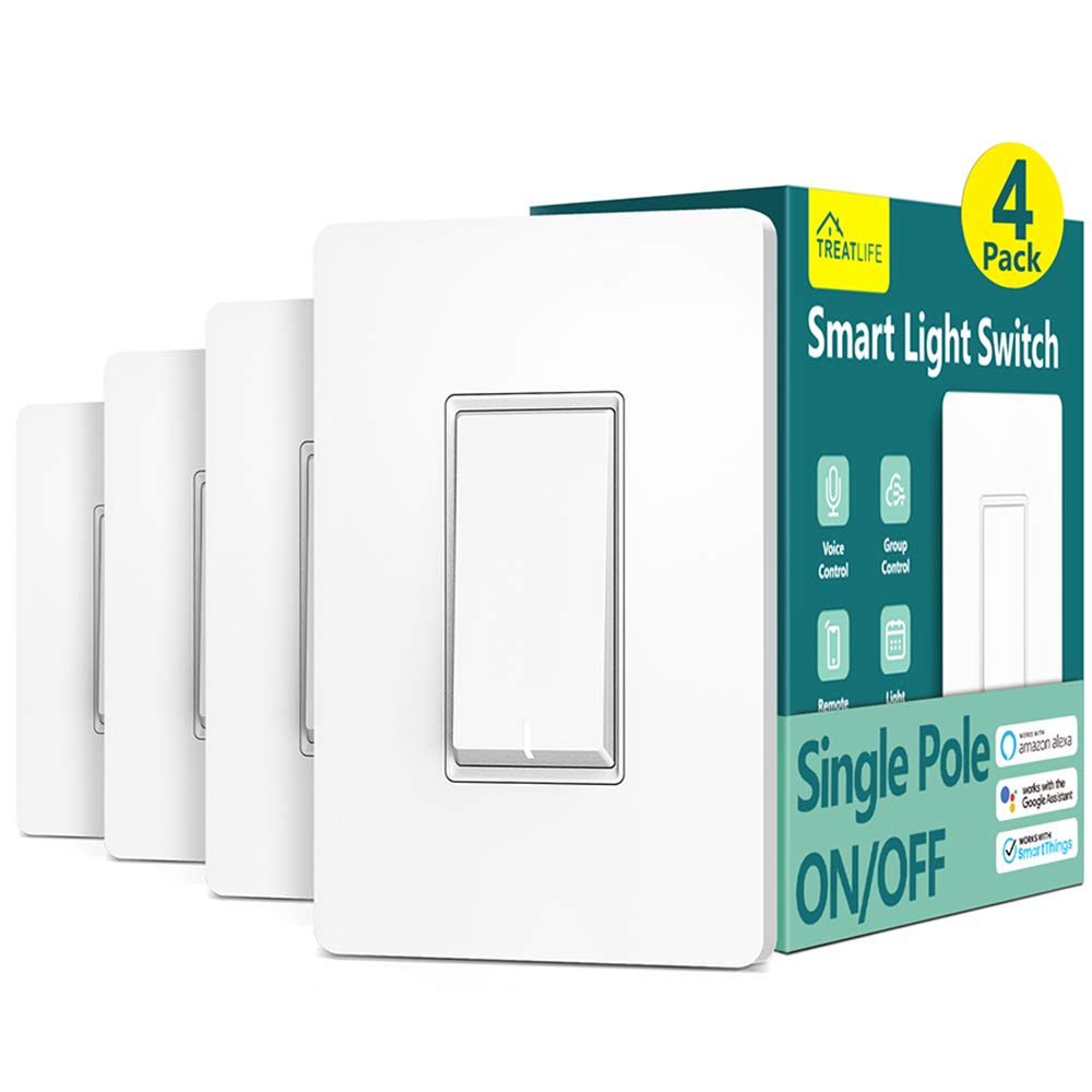 TREATLIFE Smart Light Switch Single Pole